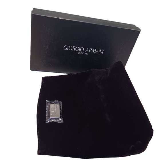 New! Large Giorgio Armani Parfums pouch, clutch, makeup case bag - Picture 6 of 6